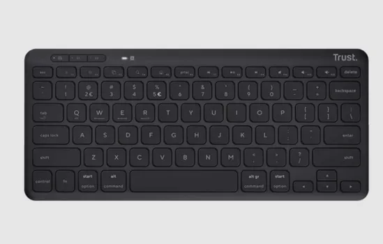 TRUST LYRA WIRELESS TASTATURA, USB 1.1, RF 2.4GHZ, BLUETOOTH5.0, US LAYOUT (2 / 5)