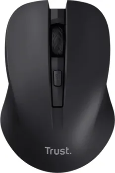 TRUST MYDO SILENT WIRELESS MIŠ,CRNI, 1000-1800 DPI, OBJERUKE, 4 TIPKE, TIHI (1 / 6)