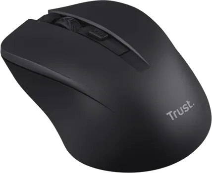 TRUST MYDO SILENT WIRELESS MIŠ,CRNI, 1000-1800 DPI, OBJERUKE, 4 TIPKE, TIHI (4 / 6)