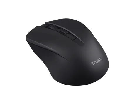 TRUST MYDO SILENT WIRELESS MIŠ,CRNI, 1000-1800 DPI, OBJERUKE, 4 TIPKE, TIHI (6 / 6)