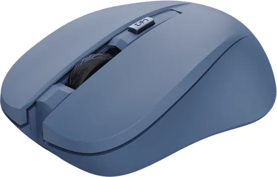 TRUST MYDO SILENT WLS MIŠ WIRELESS PLAVI, DPI 1000-1800 OBJE RUKE, 4 TIPKI, TIHI (4 / 6)