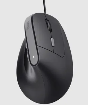 TRUST BAYO II ERGONOMSKI MIŠ,ŽIČANI, USB, 800-2400 DPI, 6TIPKI, CRNI (3 / 9)