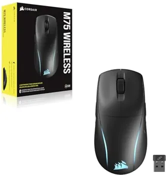 CORSAIR M75 WIRELESS RGB MOUSELIGHTWEIGHT GAMING, BLACK26000 DPI (2 / 2)