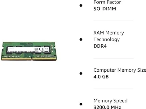 SAMSUNG SO-DIMM DDR4 4GB / 3200MHZ PC4-3200AA (4 / 4)