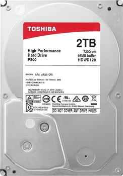 TOSHIBA 2TB / HDD 3.5 SATA III HDWD120UZSVA (1 / 3)