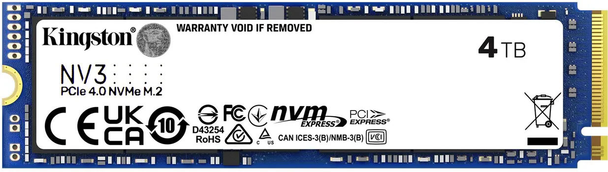 KINGSTON NV3 4TB / SSD M.2 NVME (3 / 16)