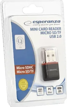 ESPERANZA EA134K USB ČITAČ MIKRO SD KARTICA (2 / 4)