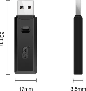 KAWAU C296 MINI USB 2.0 SD TF MEMORY CARD READER ADAPTER (2 / 6)