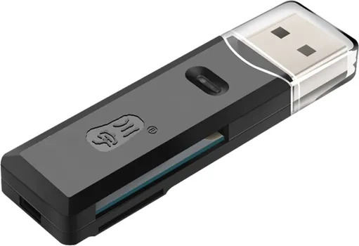KAWAU C296 MINI USB 2.0 SD TF MEMORY CARD READER ADAPTER (3 / 6)