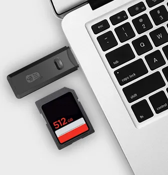 KAWAU C296 MINI USB 2.0 SD TF MEMORY CARD READER ADAPTER (5 / 6)
