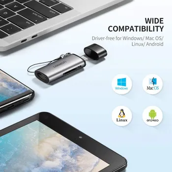 UGREEN USB-C OTG ČITAČ KARTICA TF / SD (6 / 6)
