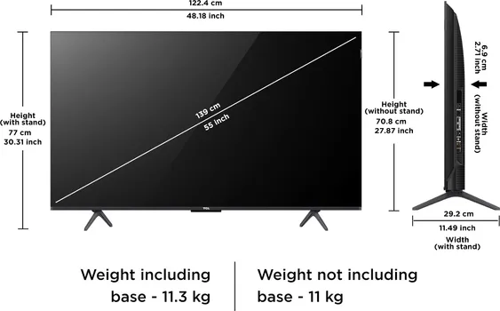 TCL 55 C655 [55 / UHD / QLED / GOOGLE TV] (30 / 48)