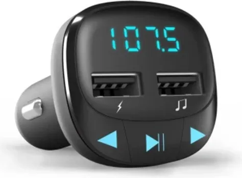 ENERGY SISTEM CAR TRANSMITTER FM BLACK (1 / 7)