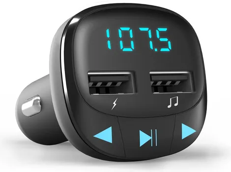 ENERGY SISTEM CAR TRANSMITTER FM BLACK (2 / 7)