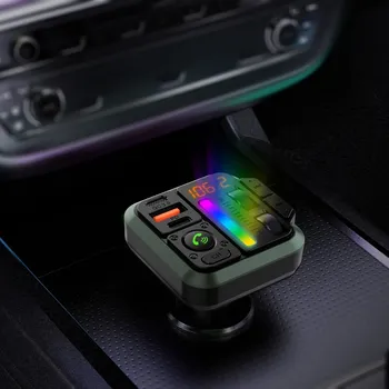 BLUE STAR TRANSMITER FM QC3.0 PD 20W AUTOBEAT MT04B BLACK (7 / 7)