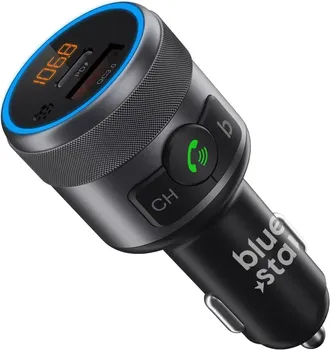 BLUE STAR TRANSMITER FM QC3.0 PD 42W AUTOHARMONY C81 GREY (4 / 8)