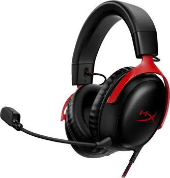 HYPERX CLOUD III GAMING HEADSET [BLACK/RED] (1 / 2)
