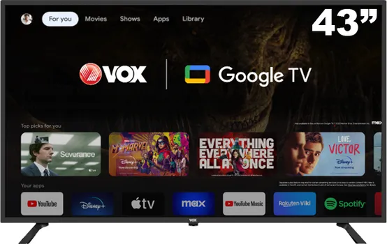 VOX TELEVIZOR [43 / LED / SMART GOOGLE TV] (1 / 2)