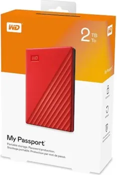 2TB / HDD 2.5 / PORTABLE WD MY PASSPORT RED (1 / 1)