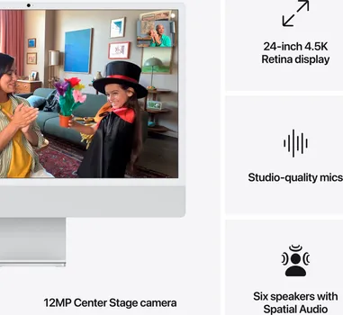 APPLE IMAC 24/SILVER/M4 8C CPU/8C GPU/16GB/256GB [CRO] (12 / 13)