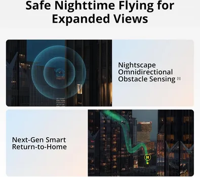 DJI AIR 3S FLY MORE COMBO + RC2, 4K/60FPS HDR VIDEO, 50 MP, 70MM TELE CAMERA, 45-MIN FLIGHT TIME (9 / 11)