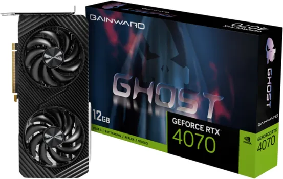 GAINWARD VGA 4070 GHOST 12GBGDDR6, 192BIT, 3XDP, 1XHDMI2 SLOT FAN COOLER (1 / 1)