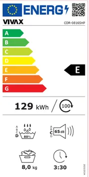 VIVAX CDR-0816SHP [8KG / 1000RPM] (4 / 18)