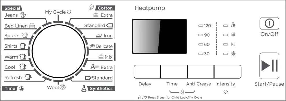 VIVAX CDR-0816SHP [8KG / 1000RPM] (8 / 18)