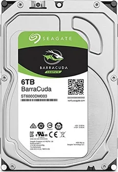 SEAGATE BARRACUDA 6TB / HDD 3.5 5400 RPM 256MB CACHE ST6000DM003 (1 / 1)