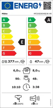 MIDEA VEŠ MAŠINA+SUŠILICA MF200D80WB/W (3 / 3)
