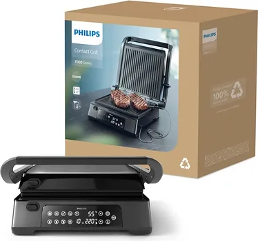 PHILIPS ELEKTRIČNI ROŠTILJ HD6307/70 KONTAKTNI, 1800- 2200 W, SENZOR ZA PEČENJE MESA (7 / 7)
