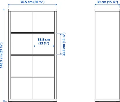 IKEA MICKE/ÖRFJÄLL / KALLAX 394.367.51 (7 / 7)