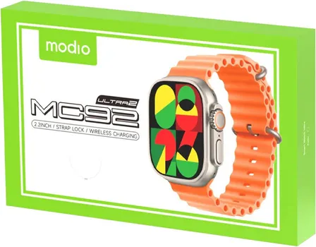 MODIO MC92 ULTRA 2 ORANGE WITH TWO BRACELETS [BLUETOOTH] (7 / 15)