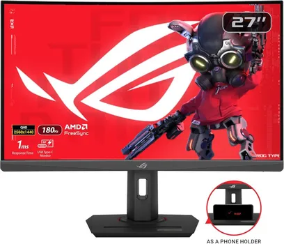 ASUS ROG STRIX XG27WCS [27 / QHD / VA / 180HZ / 1MS / CURVED] (2 / 6)