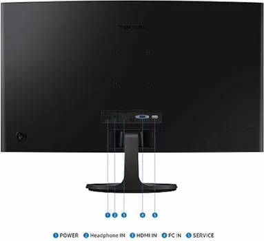 SAMSUNG S3VA 27 - S27D360 [27 / FHD / 75HZ / CURVED] (6 / 8)