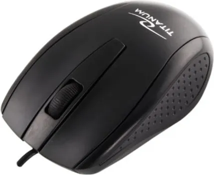 MIŠ TITANUM 3D MARLIN, USB, OPTICAL, ERGONOMIC+, BLACK, TM110K (1 / 1)