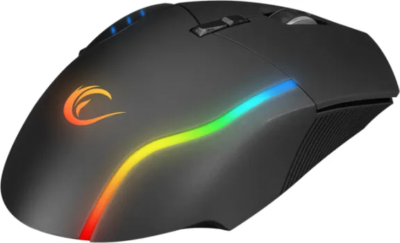 RAMPAGE MIŠ GAMING SMX-R83 X-FORCE BLACK, USB, 10000DPI, RGB (4 / 5)