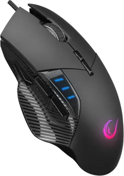 RAMPAGE MIŠ GAMING SMX-R83 X-FORCE BLACK, USB, 10000DPI, RGB (5 / 5)