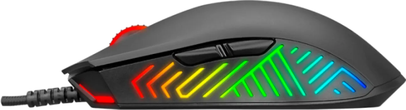 RAMPAGE MIŠ GAMING SMX-R78 SHARPER FULL RGB 12400DPI MACRO, PROFESIONALNI E-SPORT (3 / 5)