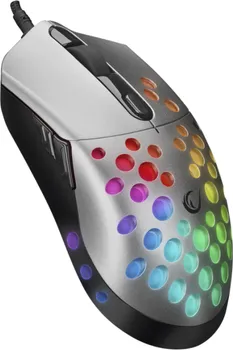 RAMPAGE MIŠ GAMING SMX-R66 ROCKET ULTRA LIGHT SILVER, RGB LED, 12000DPI (3 / 6)