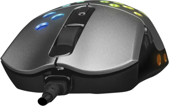 RAMPAGE MIŠ GAMING SMX-R66 ROCKET ULTRA LIGHT SILVER, RGB LED, 12000DPI (5 / 6)
