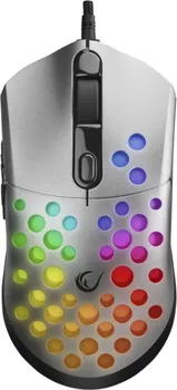 RAMPAGE MIŠ GAMING SMX-R66 ROCKET ULTRA LIGHT SILVER, RGB LED, 12000DPI (6 / 6)