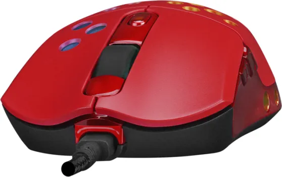 RAMPAGE MIŠ GAMING SMX-R66 ROCKET ULTRA LIGHT RED RGB LED 12000DPI (5 / 5)