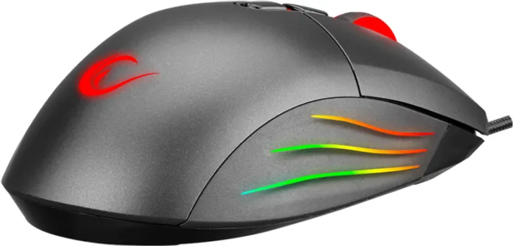 RAMPAGE MIŠ GAMING SMX-R650 SCORE USB BLACK, RGB ILLUMINATED 10000 DPI, PMW-3325, 8D. PROGRAMABLE GAMING MOUSE (2 / 5)