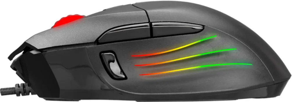 RAMPAGE MIŠ GAMING SMX-R650 SCORE USB BLACK, RGB ILLUMINATED 10000 DPI, PMW-3325, 8D. PROGRAMABLE GAMING MOUSE (4 / 5)