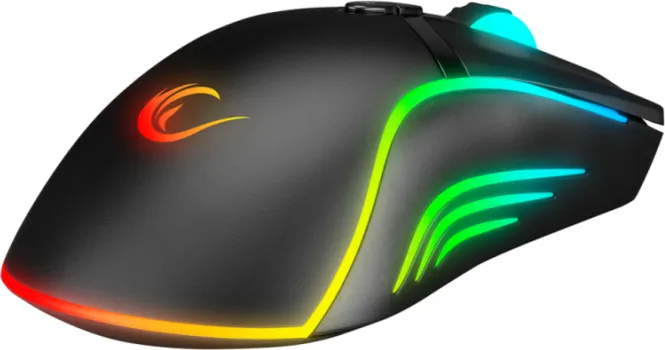 RAMPAGE MIŠ GAMING SMX-R54 VIBE USB, BLACK, RGB, 6400DPI (2 / 6)