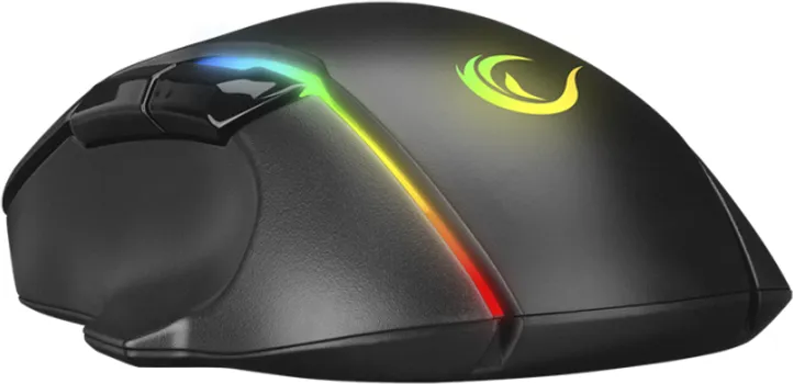 RAMPAGE MIŠ GAMING SMX-R45 ORBIT BLACK. WIRED 6400DPI, HUANO S, 7D RGB ILLUMINATED USB PROFESSIONAL GAMING MOUSE (2 / 5)