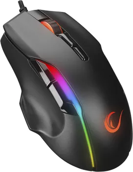 RAMPAGE MIŠ GAMING SMX-R45 ORBIT BLACK. WIRED 6400DPI, HUANO S, 7D RGB ILLUMINATED USB PROFESSIONAL GAMING MOUSE (3 / 5)