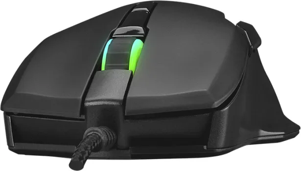 RAMPAGE MIŠ GAMING SMX-R45 ORBIT BLACK. WIRED 6400DPI, HUANO S, 7D RGB ILLUMINATED USB PROFESSIONAL GAMING MOUSE (5 / 5)