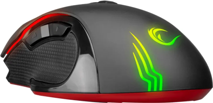 RAMPAGE MIŠ GAMING SMX-G38 CLAW, USB, MACRO, 7200DPI, RGB LED (1 / 6)